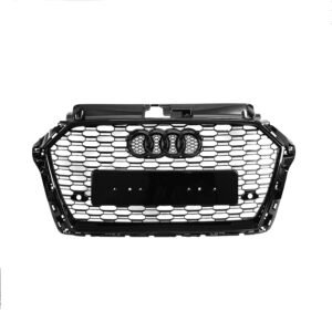 Audi A3/S3 8V (2017-2020) Gloss Black Honeycomb Grille