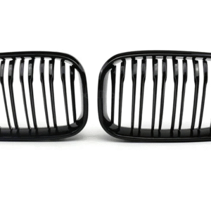 BMW 1 Series F20/F21 2015-2019 Gloss Black Double Slated Grille