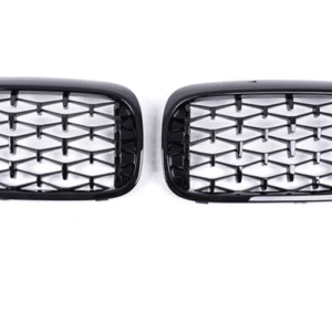BMW 5 Series G30/G31 (2021-2023) Gloss Black Diamond Style Grille