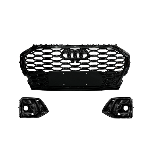 Audi Q5/SQ5 (2018-2020) Gloss Black Honeycomb Grille