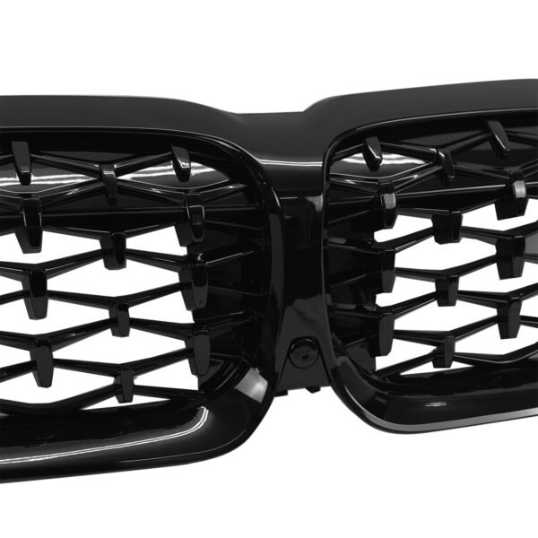 BMW 3 Series G20/G21 (2018-2022) Gloss Black Diamond Style Grille - Image 3