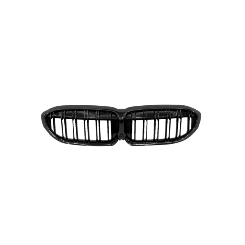 BMW 3 Series G20/G21 (2018-2022) Gloss Black Double Slated Grille